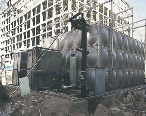 中國電科所2臺300KW電磁采暖鍋爐，1臺150KW電磁采暖爐